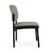 Lesro Lenox Armless Guest Chair, 22.5 in W 24.5 in L 32 in H LS1102 - alternate 3